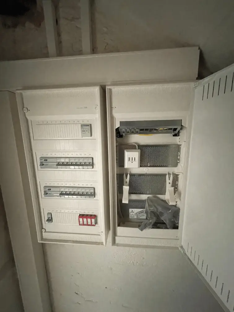 Sicherungskasten (Unterverteilung) Aufputz Wohnungsverteilung, Mumtimediaverteiler