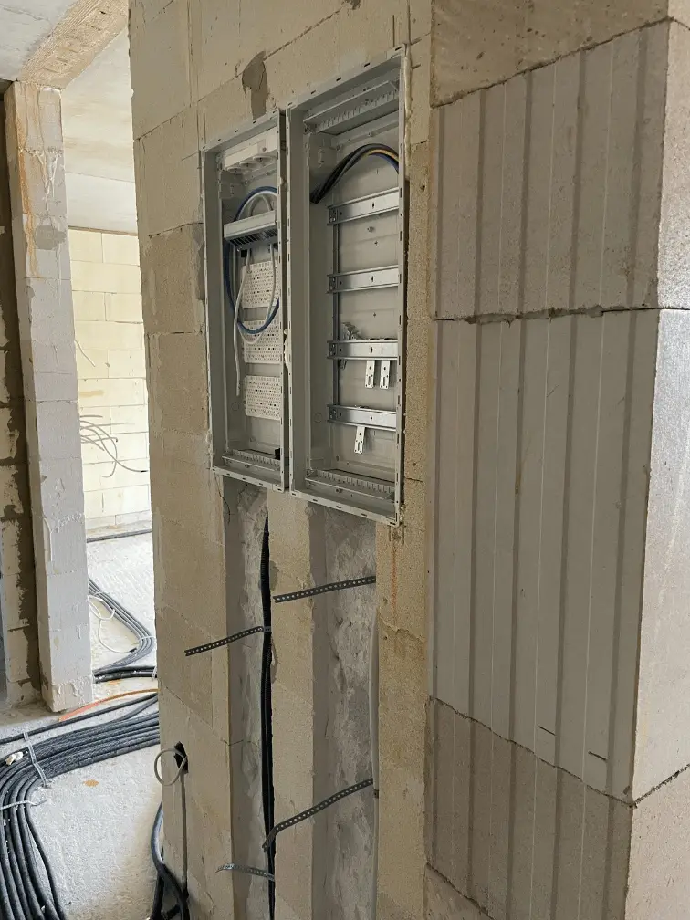 Sicherungskasten (Unterverteilung) Unterputz Wohnungsverteilung, Multimediaverteilung