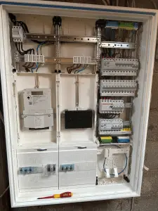 Zählerschrank, Sicherungen, Zählerkasten